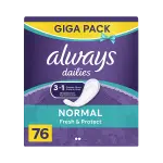 Always Dailies Giga Pack Always Dailies Normal Fresh Giga Pack