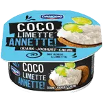 Danone Quark-Joghurt Creme Danone Coco Limette Annette