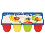 Danone Fruchtzwerge  Erdberre, Pfirsich-Birne, Banane