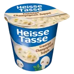 Erasco Heisse Tasse  Cremige Champignon Suppe mit Nudeln