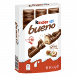 Ferrero Kinder Bueno, versch. Sorten