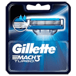 Gillette Mach3 Turbo Rasierklingen