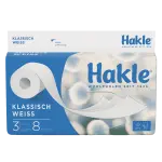 Hakle Toilettenpapier  Klassisch weiss