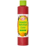 Hela Gewürzketchup  Curry delikat 30% weniger Zucker