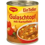 Maggi Ein Teller  Linsentopf mit Speck