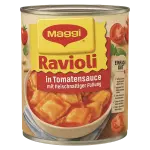 Maggi Ravioli  in pikanter Sauce