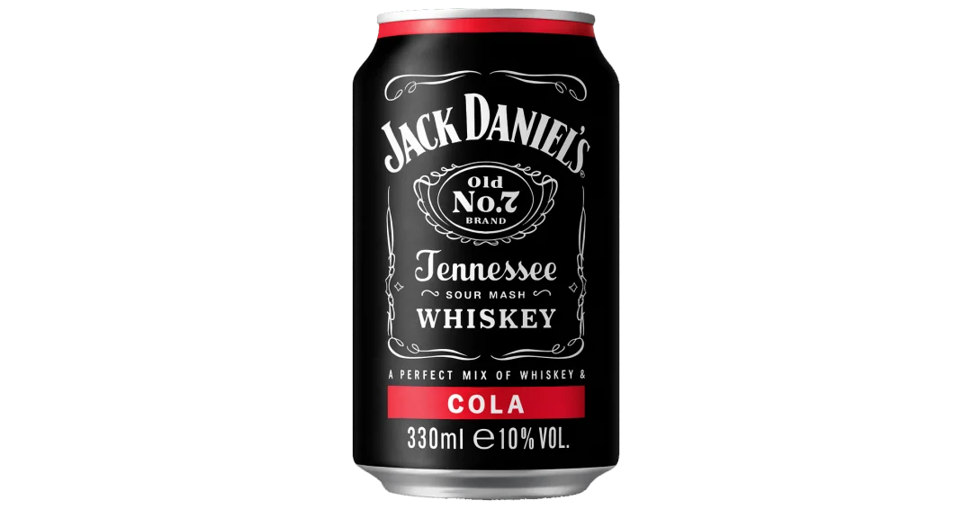 Jack Daniels Cola Dose Netto Angebote 0,33l Dose