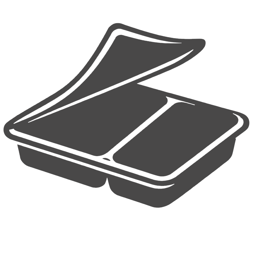 Fertiggerichte in Assiette