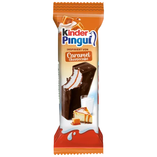 Ferrero Kinder Pingui  Caramel Cheesecake