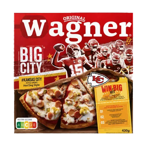 Original Wagner Big City Pizza  Hot Dog Style
